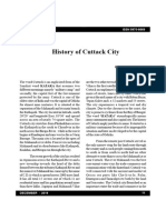 History of Cuttack City: Odisha Review ISSN 0970-8669