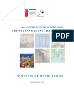 Informe Ejecutivo Evaluacion ExPost Mediano Plazo CESFAM