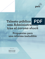 Lectura 3.1. Talento Público para Una Administración Tras El Corona Shock