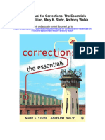 Instructor Manual For Corrections The Essentials 2nd Second Edition Mary K Stohr Anthony Walsh