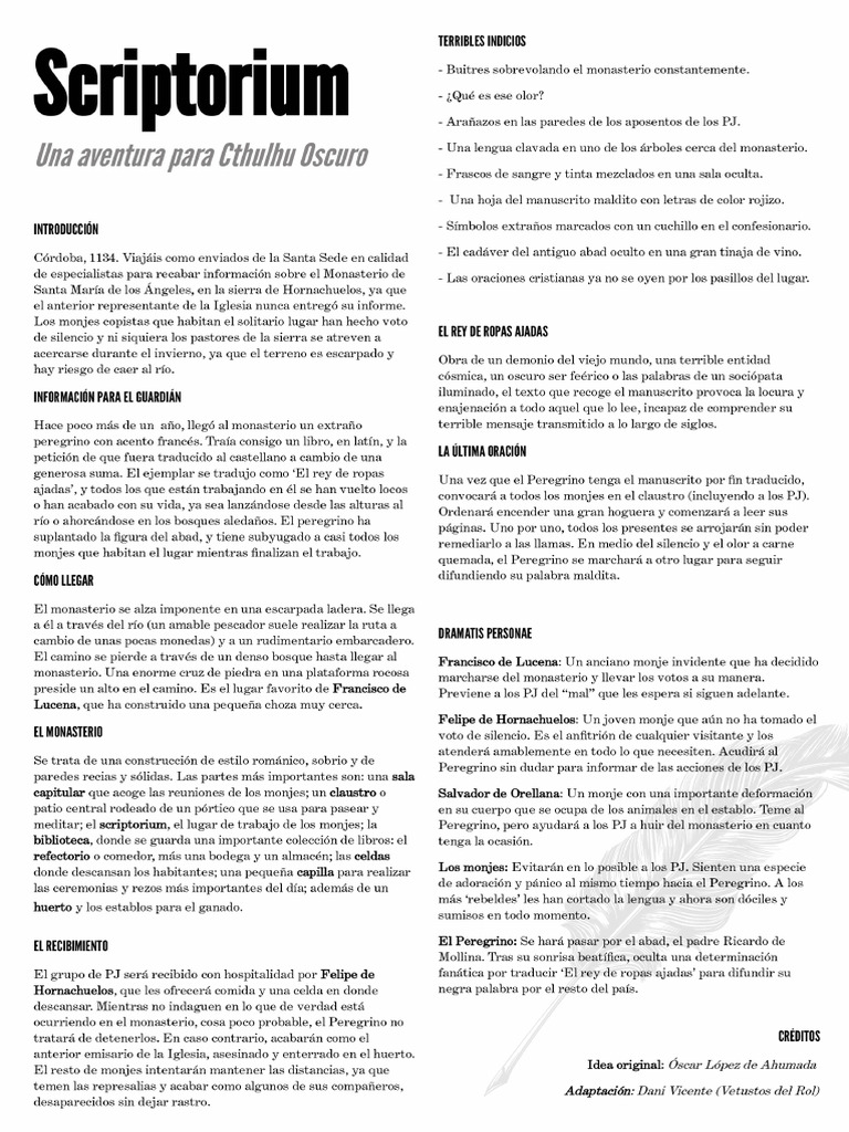 Scriptorium Completo PDF