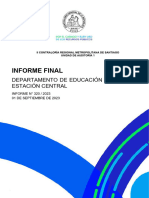 Informe Final: Departamento de Educación Municipal de Estación Central