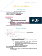 Artritis Reumatoide