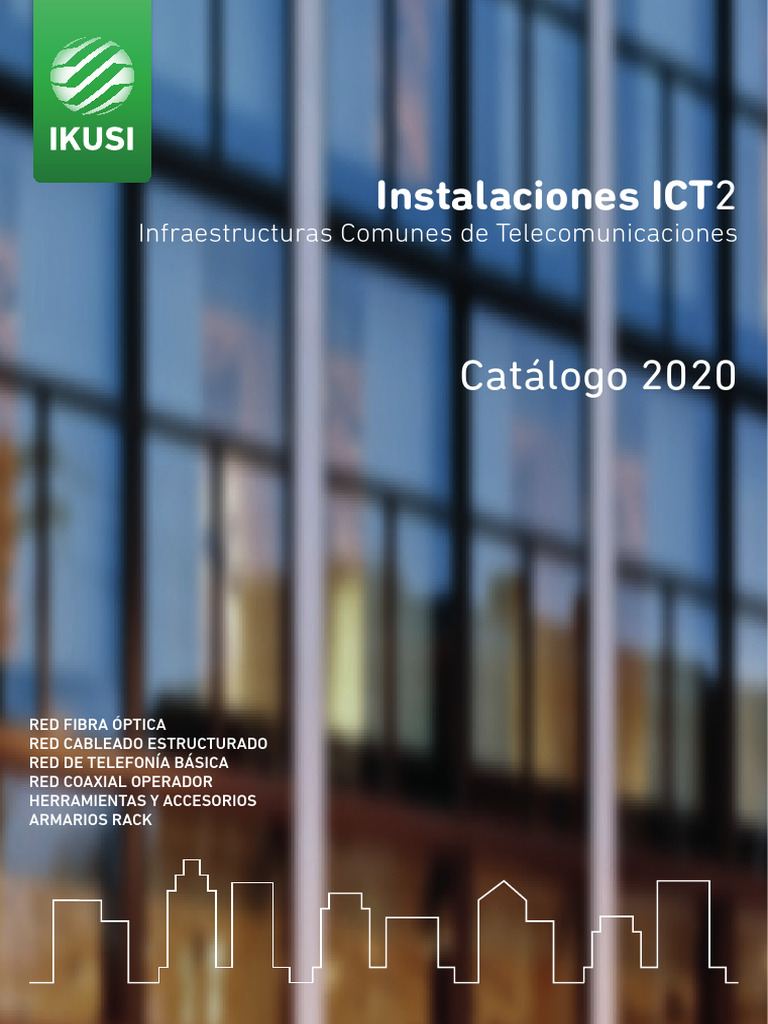 Instalaciones ICT2: Catálogo 2020 | PDF | Fibra óptica | Electrónica