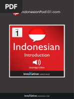 Beginner's Guide to Learning Indonesian | PDF | Indonesian Language ...