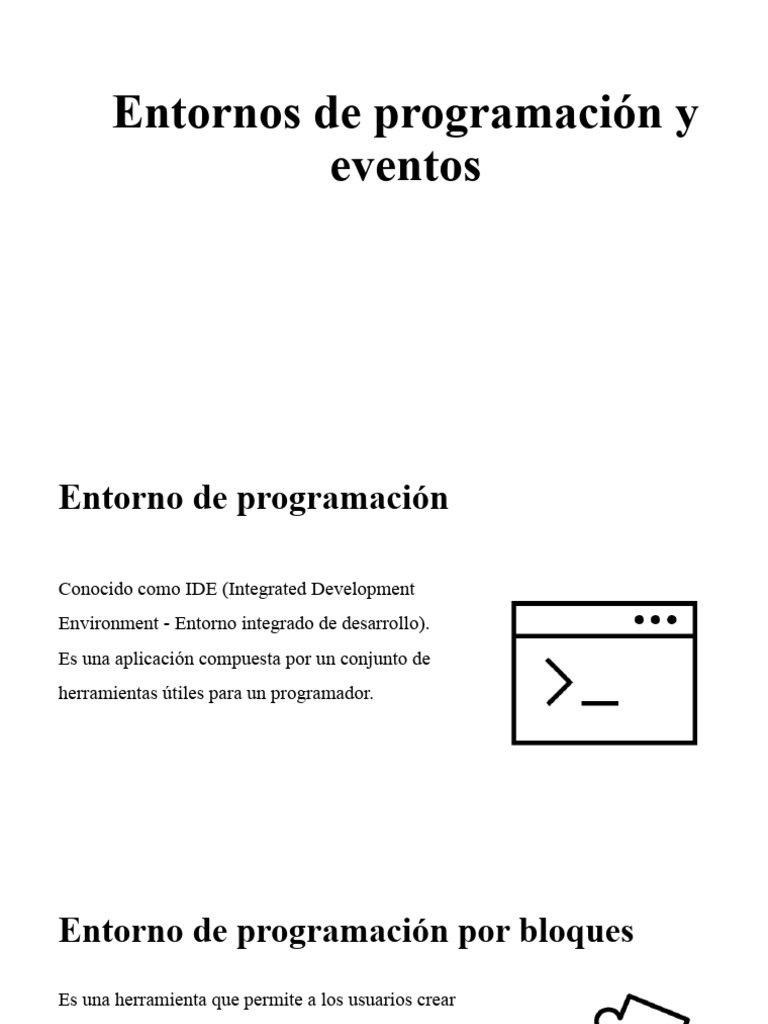 Entornos de Programación: Bloques vs Textual | PDF | Programación de ...