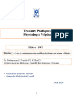 Physiologie Vegetale TD 5