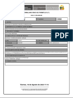 Formulario Único de Trámite (F.U.T.) : Viernes, 18 de Agosto de 2023 17:13