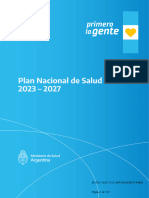 Plan Nacional de Salud Mental 2023-2027