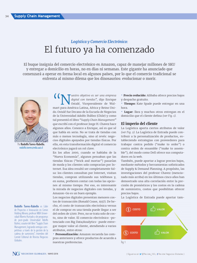 Supply Chain Management | PDF | Logística | Gestión de la cadena de ...