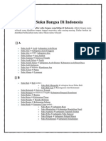 Daftar Suku Bangsa Di Indonesia