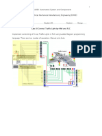 Lab-10 - Control Traffic Light by HMI and PLC - 1st2019