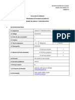 Silabo 2019-II LENGUA Y COMUNICACIÓN I B