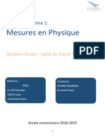 Mesure en Physique