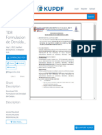 TDR Formulacion de Densidad de Campo - Free Download PDF OK