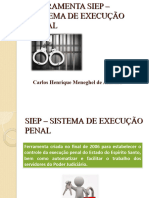 Ferramenta Siep - Sistema de Execução Penal