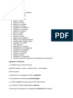 Vocabulaire: Présent Et Passé