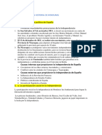 Temario de Examen Historia de Honduras1