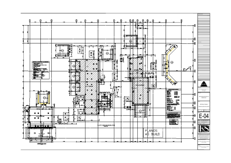 E-04 CIMENTACIÓN DE EQUIPOS ASBUILD-Model | PDF