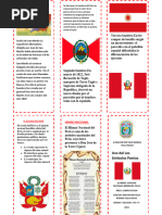 Triptico Los Simbolos Patrios