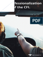 The Professionalization of The CFI