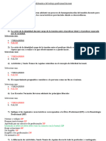 Examen Final Problemática Del Trabajo Profesional 18 Preguntas