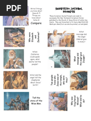 New Testament Stories SJ Prompts