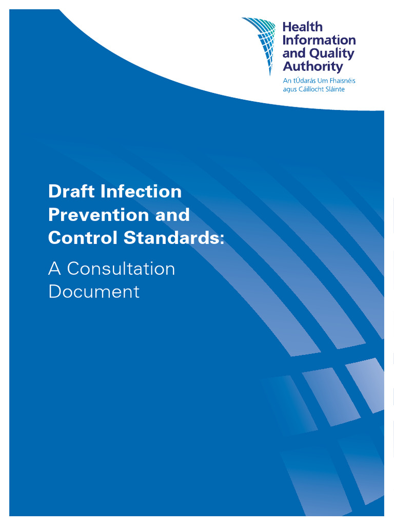 Draft Infection Prevention Control Standards | PDF | Preventive ...