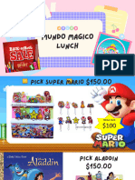 Mundo Magico Lunchl Back To School