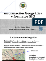 Informacion Geografica y Formatos SIG-2