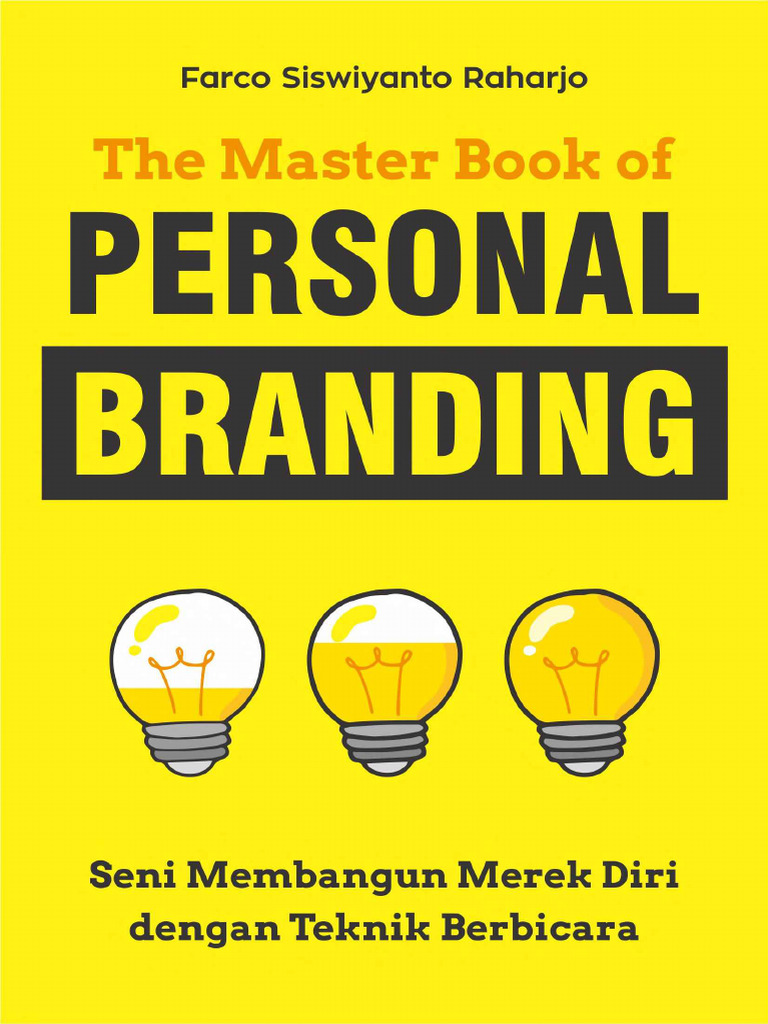 The Master Book of Personal Branding Farco Siswiyanto Raharjo PDF