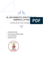 El Movimiento Zapatista en America Latina