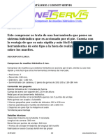 Nombre:: Compresor de Muelles Hidráulico 1 Ton