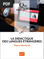 Jean-Pierre Cuq Et Isabelle Gruca - Cours de Didactique Du Français ...
