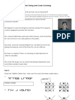 Lesson 1 - Alan Turing Worksheet 2023