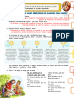 Tema de Bienvenida Catequesis de 1era Comunión