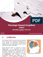 Unidad Ii - Presentación - Psicología General (Cgnitiva)