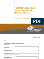 Diagnostico de Seguridad Publica y Justicia en El Edo. de Puebla 2021
