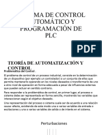 Sistema de Control Automático y Programación de PLC