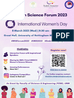 Women in Science Forum 2023 3-In-1 Poster