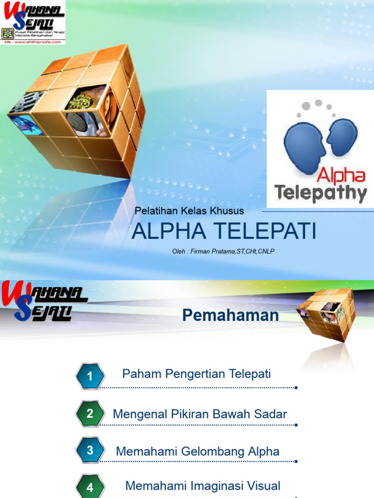 Teknik Alpha dalam Telepati | PDF