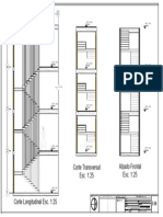 Planos Escaleras Empotradas de Concreto