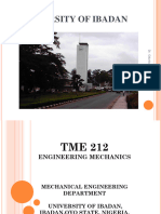 TME 212 Mechanics of Machine - Course Compact - Updated