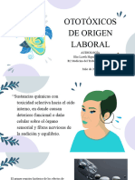 Ototoxicos Laborales