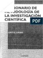 Ortiz Uribe, F. G. - Diccionario de Metodología de La Investigación Científica (Ocr) (2003)