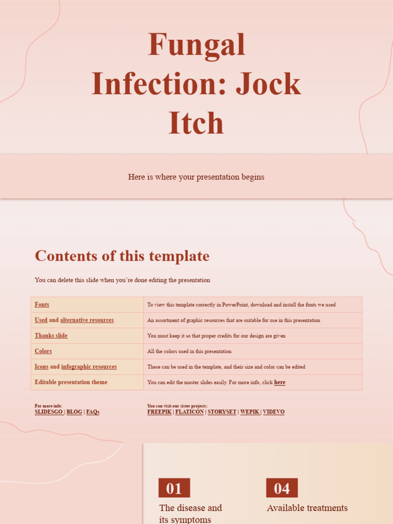 Fungal Infection Jock Itch by Slidesgo PDF Chronic Obstructive