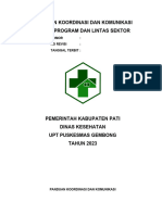 4.5.1.3 Panduan Koordinasi Dan Komunikasi Linprog Dan Linsek