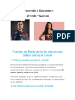 Buscando A Superman y Wonder Woman