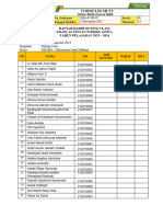 DAFTAR HADIR PD Rumayshah