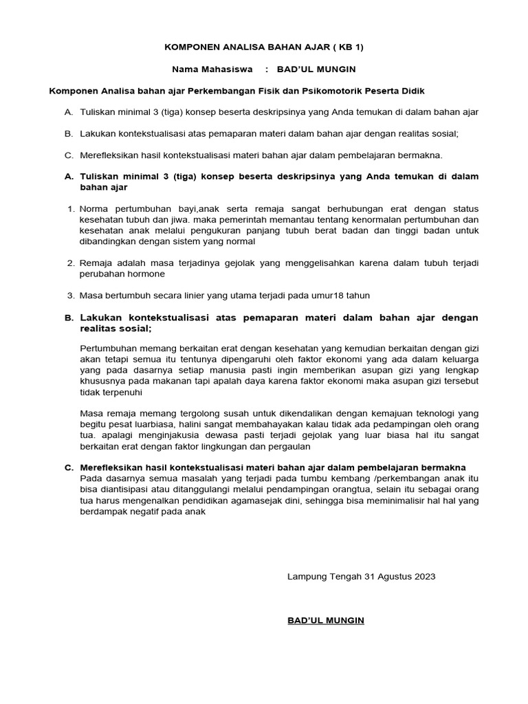 Analisis Modul 3 Kb 1 Pdf